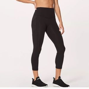 Lululemon all the right places crop leggings